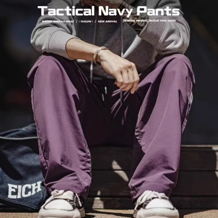 BLACKARMADA LK1371 Waterproof Cargo Pants For Men & Women, Paratrooper Style Tactical Joggers With Large Pockets, Baggy Combat Trousers_viptrois.com
