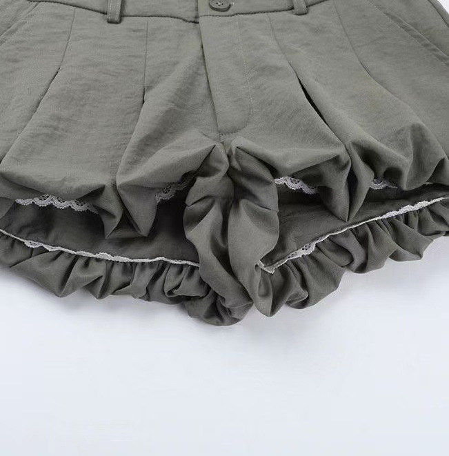 Fashion Street Personality Bud Culottes Summer Trend New Wear Low-rise Shorts_ecoleips.com