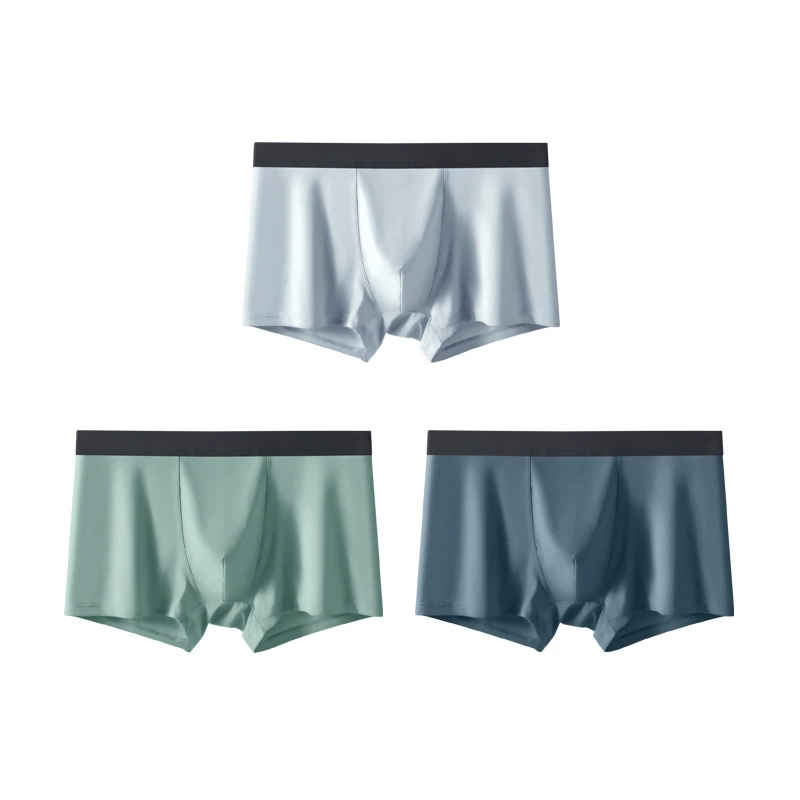 Men's elastic underwear, soft antibacterial cloth, breathable pants