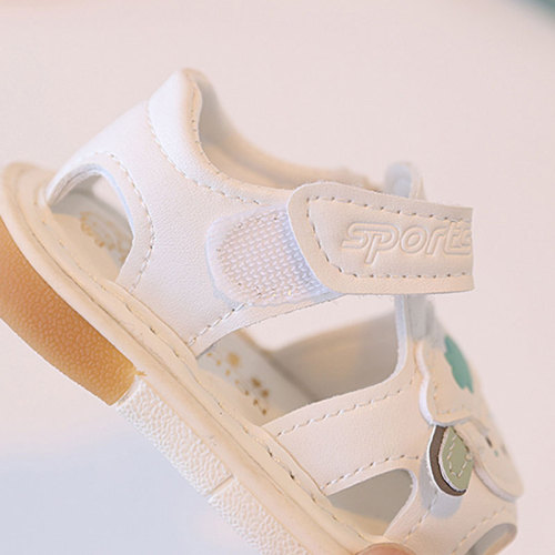 A new spring and summer unisex baby and children's soft-soled headcover cool shoes for learning to walk, suitable for 0-1, 1-2 years old