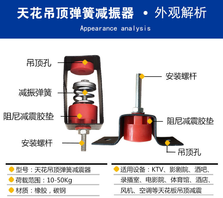 天花减震器