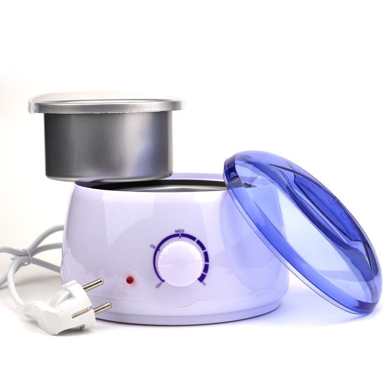Mini máquina de tratamiento de cera, cirugía de cera redonda para el cuidado de las manos, máquina de cera de belleza Panafen, cera de despilación de fusión rápida de alta potencia
