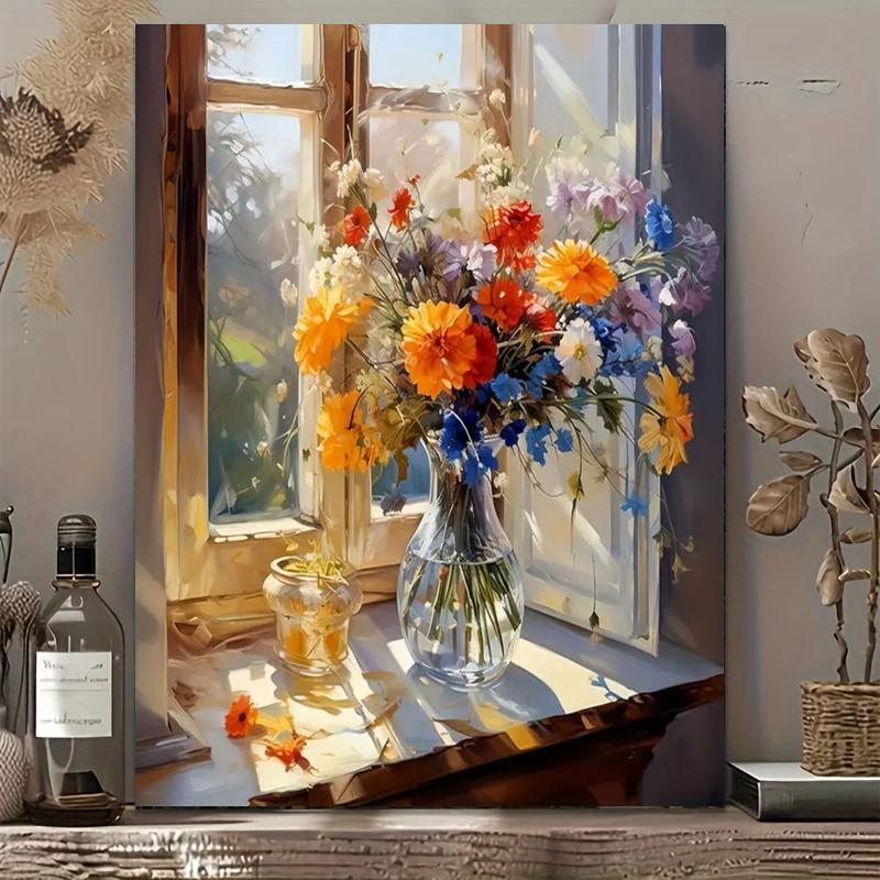 DIY Digital Oil Painting Shopify Export New Amazon Temu Fujian Factory Wholesale Cross-Border Delivery