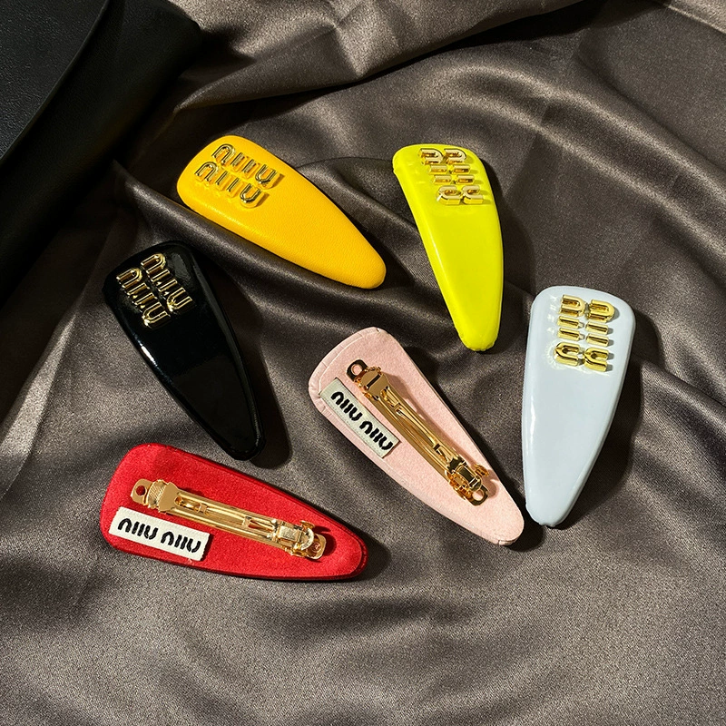 Miumiu, модная заколка для волос, универсальные шпильки, шпилька