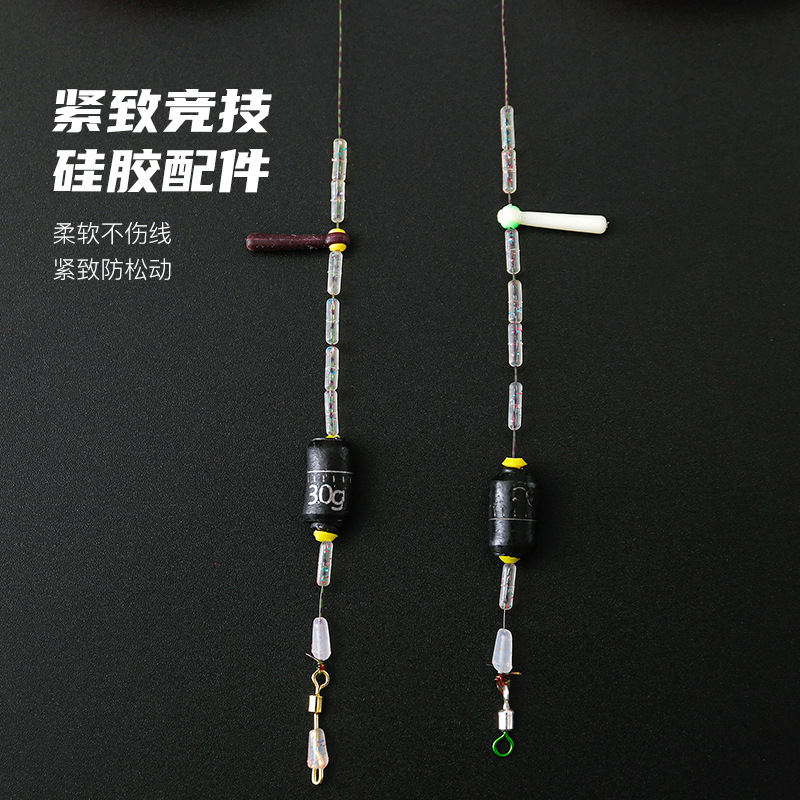 línea de punto de cambio de color conjunto de línea de pesca conjunto completo de pesca de Taiwán atado productos terminados grandes suministros de equipo de pesca de línea principal