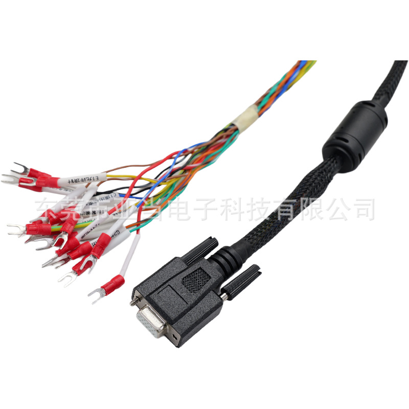 ���ݺ������ܶ������ߴ�����RJ45תDB9�����߹�ҵ������io��Դ��