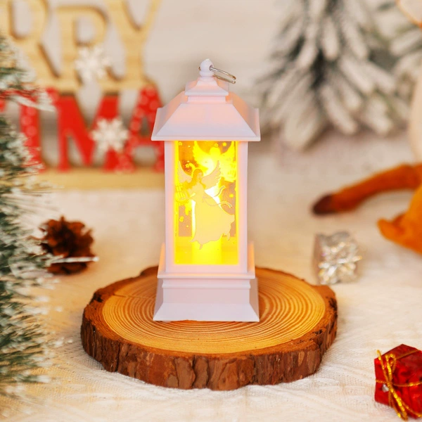 White angel style candle lantern