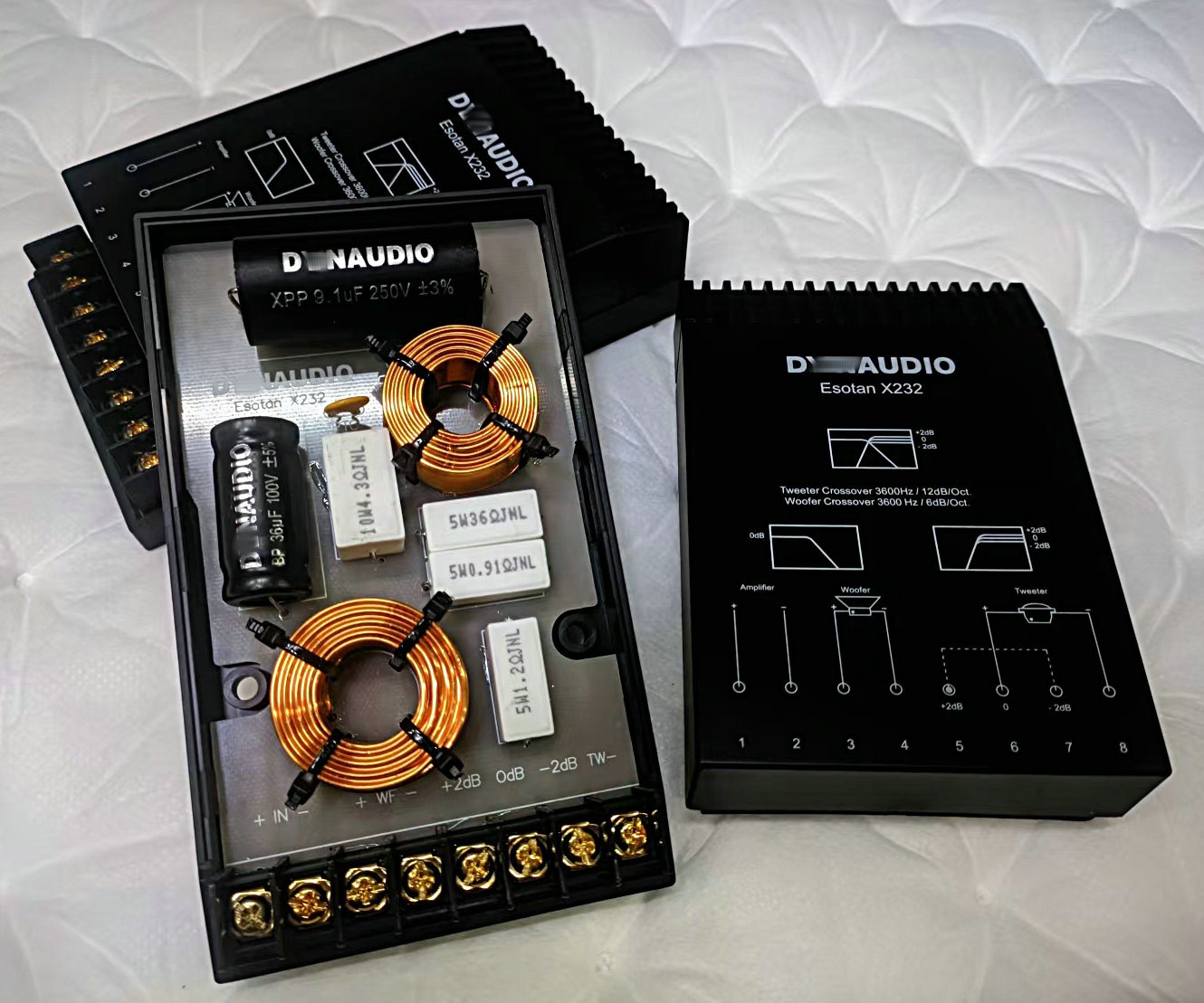 Danish Dynaudio ESOTAN 232 MKⅡ two-way tweeter and subwoofer upgrade modification kit