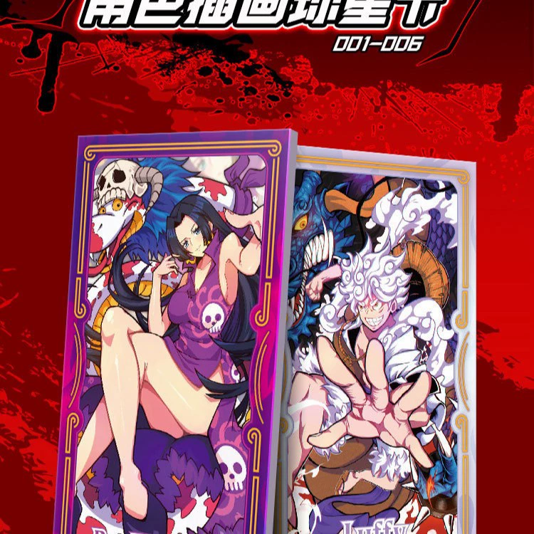Oka Открытая One Piece Десятый выпуск коллекционная карта Изящная персона памятная карта Классический анимационный персонаж памятная карта