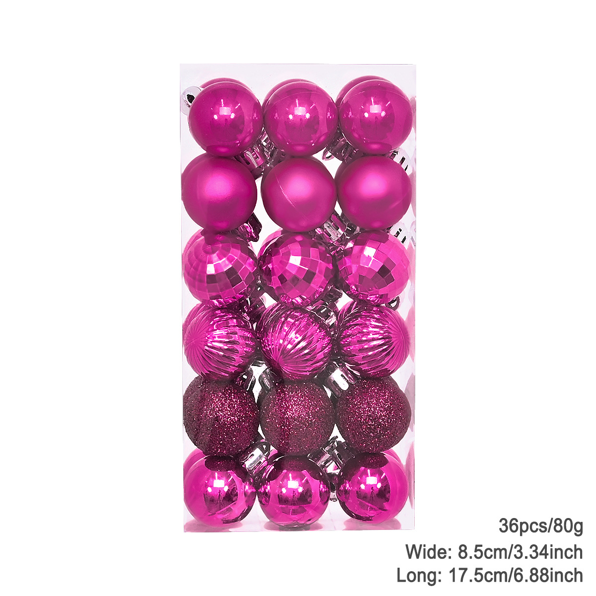 Transfronteriza decoraciones de Navidad Bola de galvanoplastia árbol de Navidad colgante bola decorativa bola colgante 3cm-36pvs BOLA DE Navidad