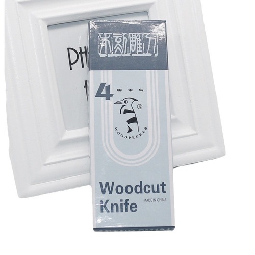 Woodpecker wood carving knife printmaking carving knife stone wood carving knife seal carving seal rubber carving knife printmaking handmade knife