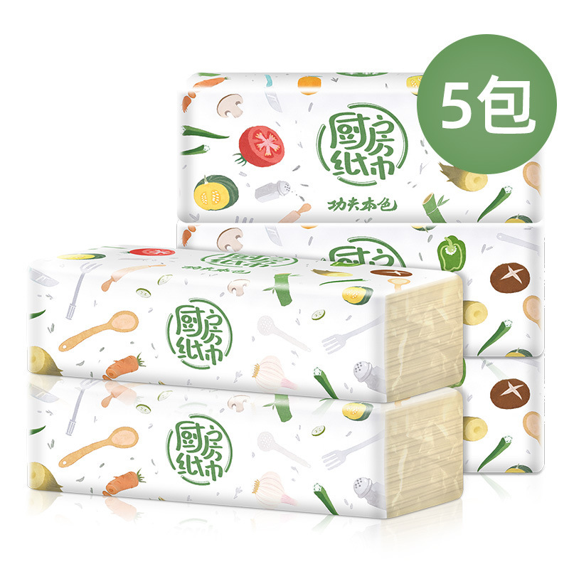 1e3 113y使い捨て怠け者雑巾乾湿両用厨房適用紙抜き厚手清潔布水洗い可能厨房|undefined
