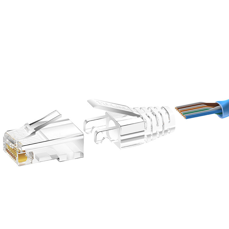 TP-LINK 6 가지 유형의 기가비트 무차폐 네트워크 엔지니어링 라인 CAT6 산소가없는 순수 구리 트위스트 페어 내구성 1 미터