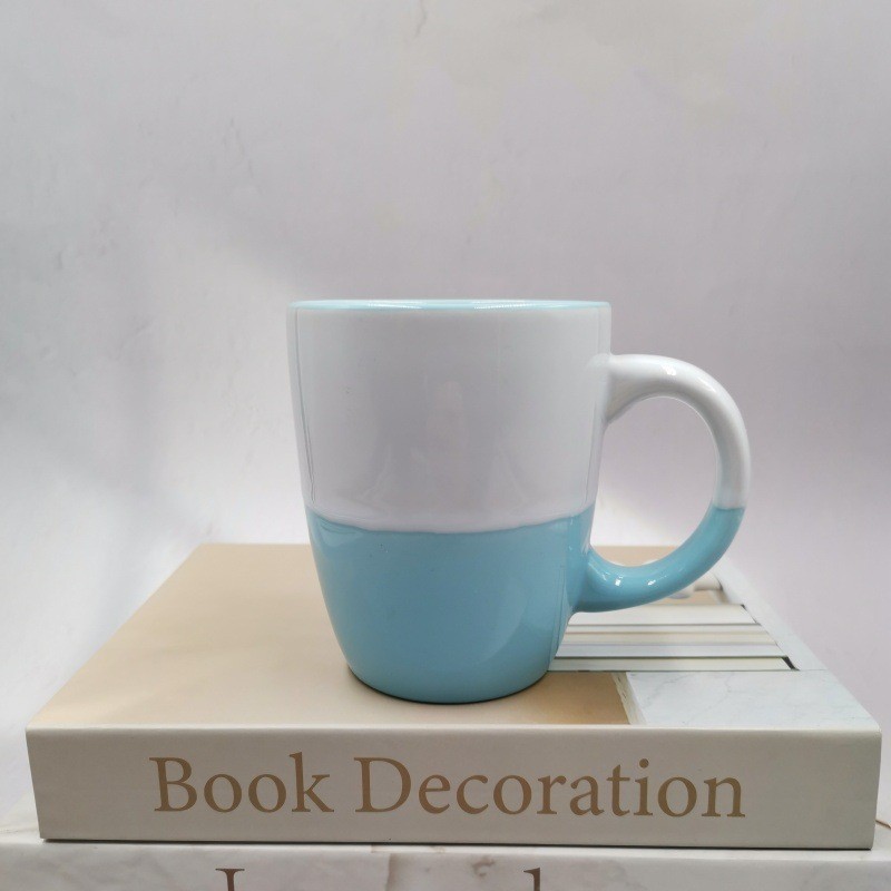 Taza de gran capacidad, taza de cerámica esmaltada de colores, taza del Año del Caballo, taza creativa para leche, taza de pareja con diseño de dibujos animados personalizable