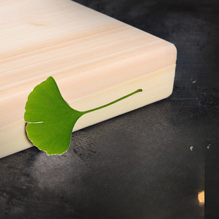 Chenzhou Ginkgo Wood Cutting Board Home Solid Wood Cutting Board Ginkgo Tree Cutting Board Rectangular Rolling Board Whole Wood Plate