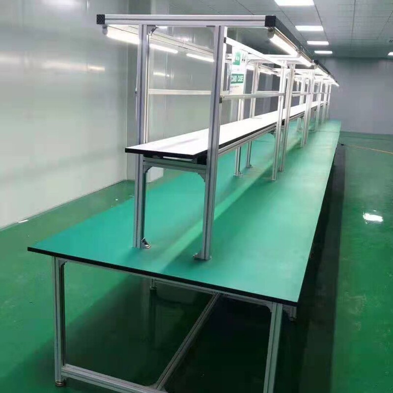 ライト付き帯電防止作業台、携帯電話修理テーブル、作業場組立ライン、家庭用電子基板修理テーブル、組立品質検査|undefined