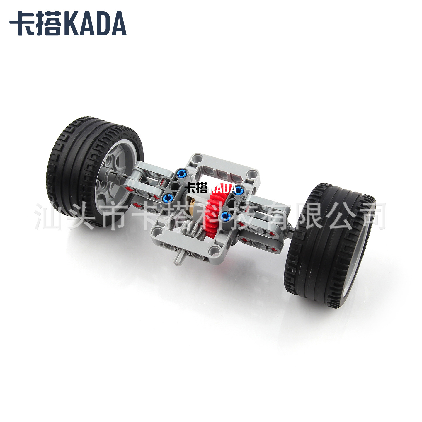 Moc-103638 [differential model] building block parts + wheels