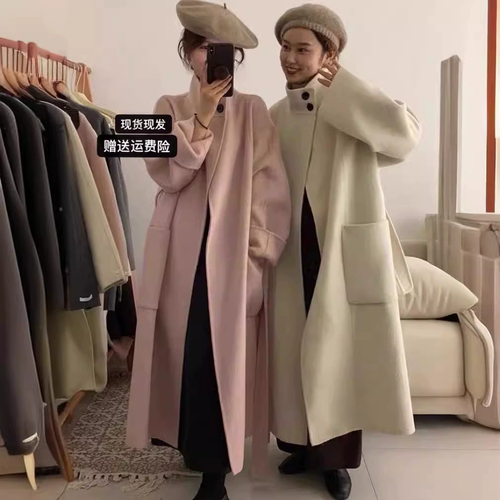 [Загадочное шоу] Двухстороннее кашемировое пальто Piyuan осенью 2024 года
