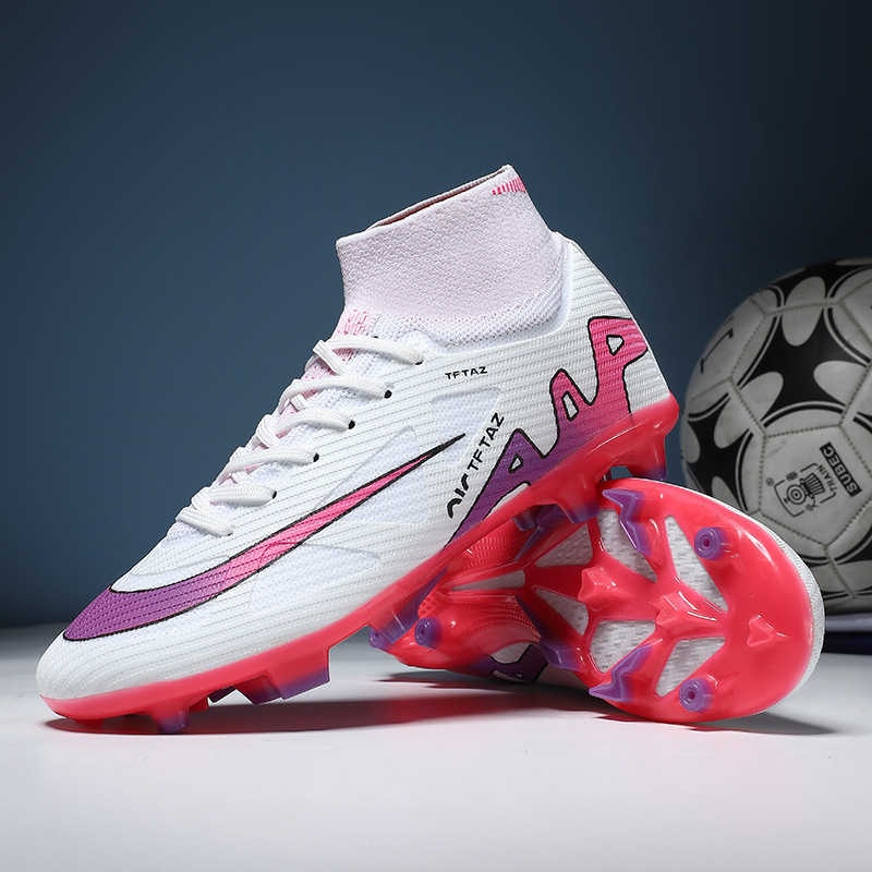 Venta al por mayor de espinas transfronterizas 15 zapatos de fútbol para hombres y mujeres entrenamiento transfronterizo de la Copa del Mundo de corte bajo AG zapatos de copa de Europa