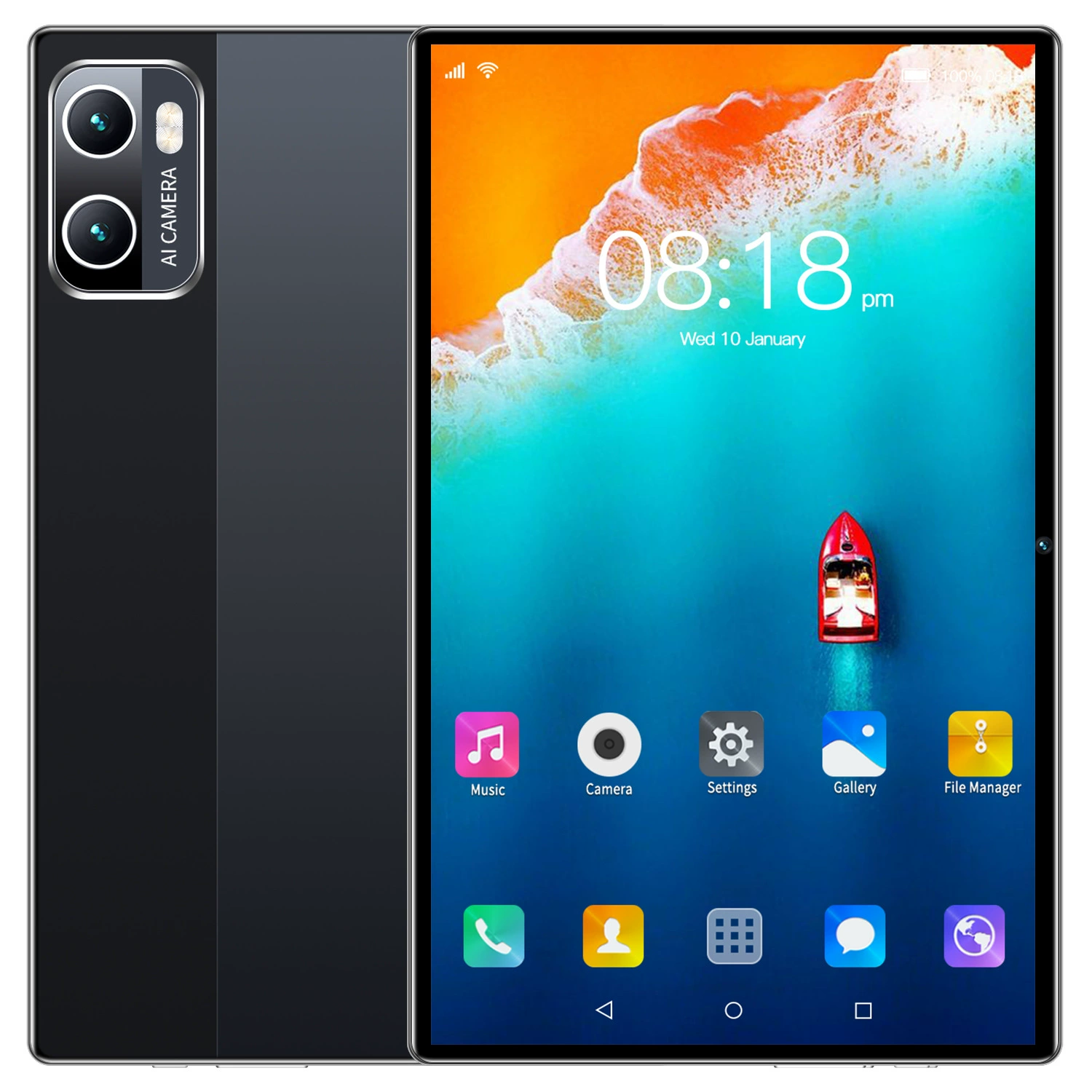Планшет (P50) Android 10,1″, Google English версия, съёмный межрегиональный SIM‑слот, модель 2024