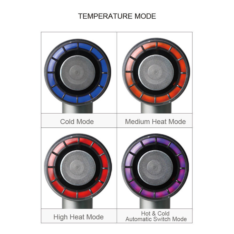 Secador de Pelo de Alta Velocidad para Hotel 110000 RPM, Plástico PP, Iónico, Control de Temperatura image 5