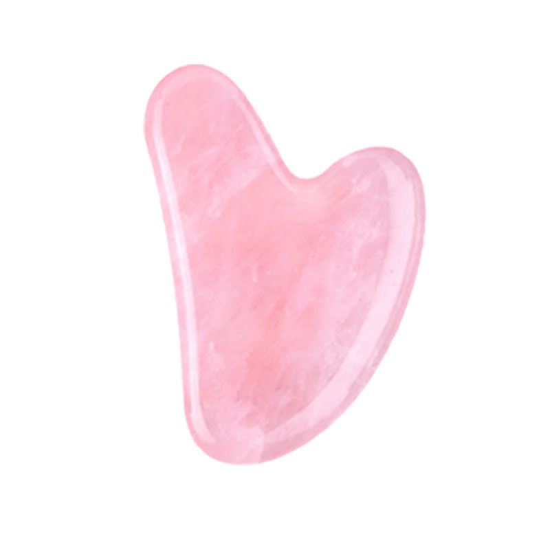 Polvo de cristal de polvo varita de masaje rollo de cristal de polvo facial jade doble cabeza masajeador de ojos al por mayor