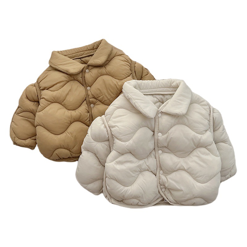 Ropa de algodón para niños, ropa de invierno para niños, nuevo estilo 2025, ropa de algodón ligera para niños, abrigos de algodón para niñas, chaquetas de algodón para otoño e invierno, chaquetas cálidas para niños