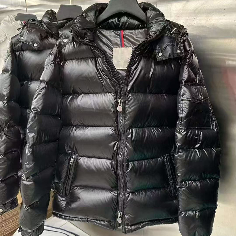 M Brand Moncler Maya down Jacket for Men 2023 New Model Hooded Jacket Winter Fashion Stand Collar High Version Slim Fit