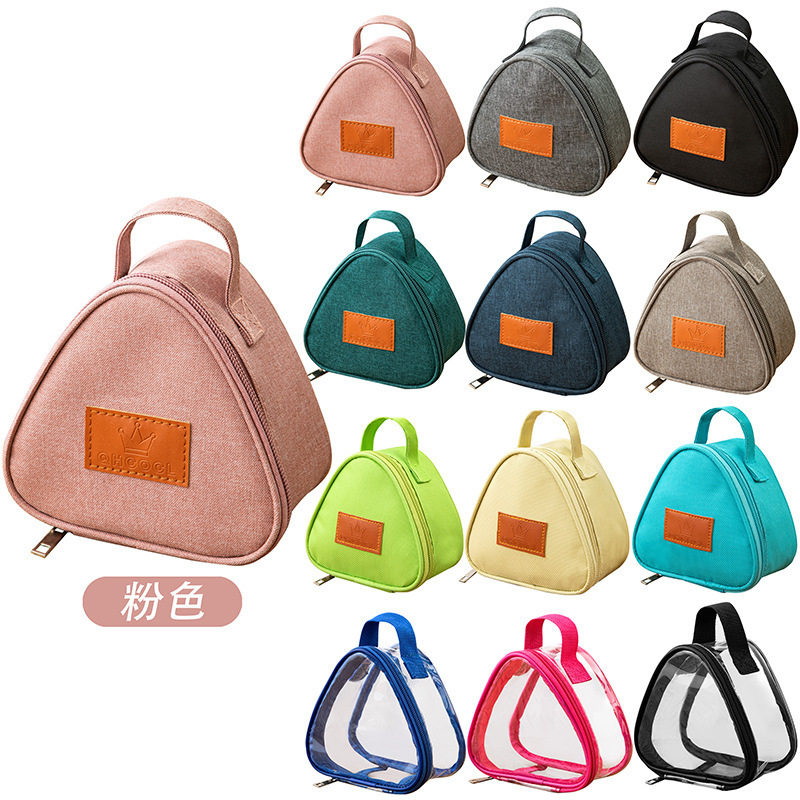弁当箱の手提げ保温袋のアルミ箔を厚くして保温して弁当箱の袋を包んで食事をします。|undefined