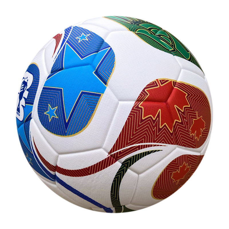 2026年ワールドカップサッカーアメリカ、カナダ、メキシコFootball No.5耐摩耗性大人用競技専用サッカークロスボーダー直販|undefined