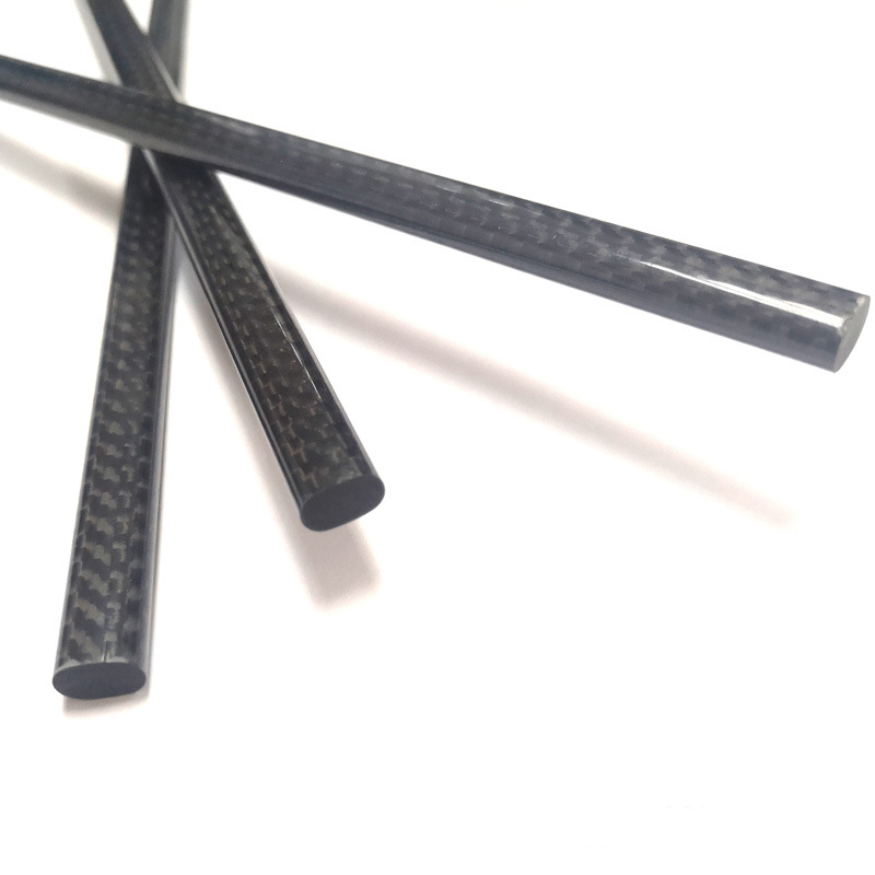 高强度实心碳纤维杆钓鱼竿坯料由优质拉挤成型碳制成 重量轻