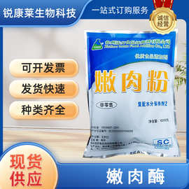 食品级嫩肉酶食用嫩肉粉酶制剂肉制品腌制保水乳化松肉粉现货供应