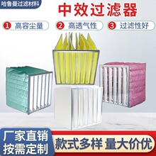 中效袋式空气过滤器空气防尘无纺布袋大风量中央空调通风过滤网
