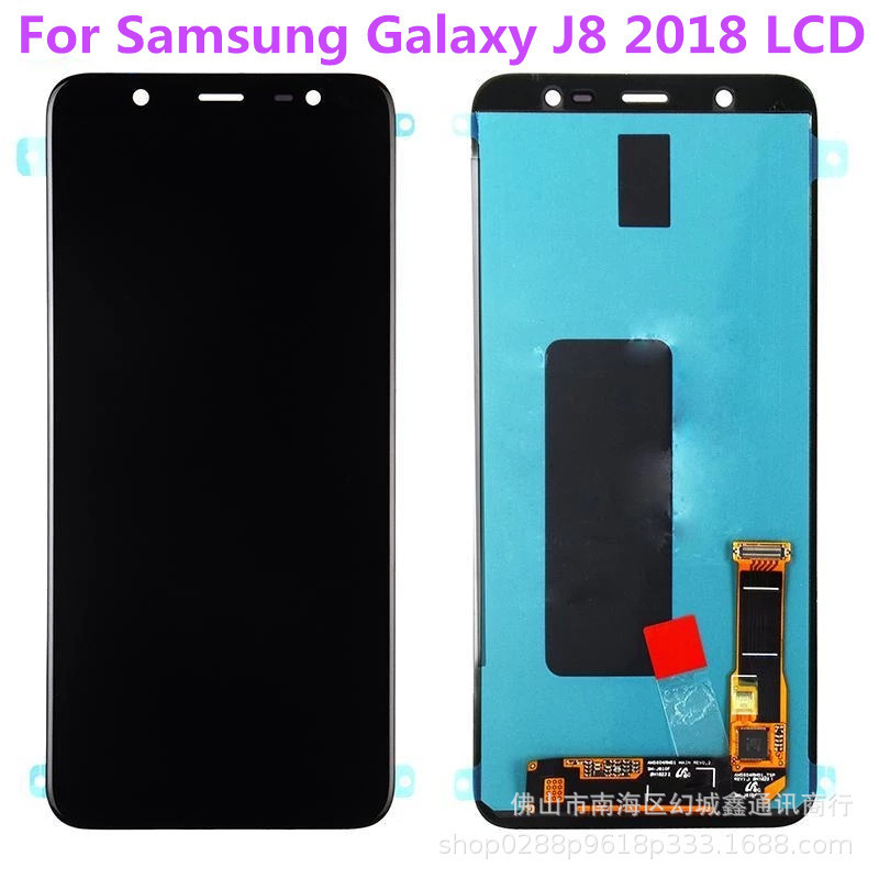 For Samsung J8 screen assembly J8 2018 LCD J810 J810F J810M display inside and outside screen LCD