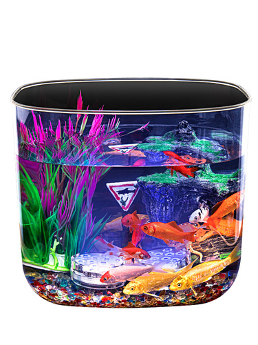 Ultra-white transparent large and small non-glass living room landscaping aquatic plant tank plastic turtle tank aquarium fish tank