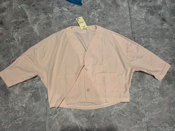 Pink corduroy top