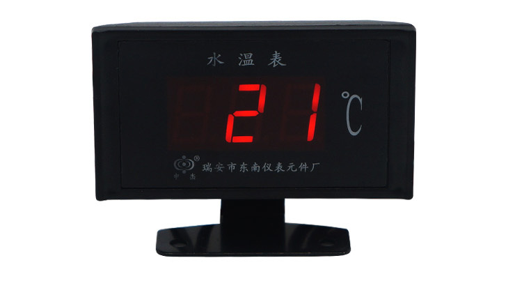ZJY Zhongjie Instrument Digital Display Water Temperature Meter 75mm * 55mm Water Temperature Meter Digital Display Water Temperature Sensor
