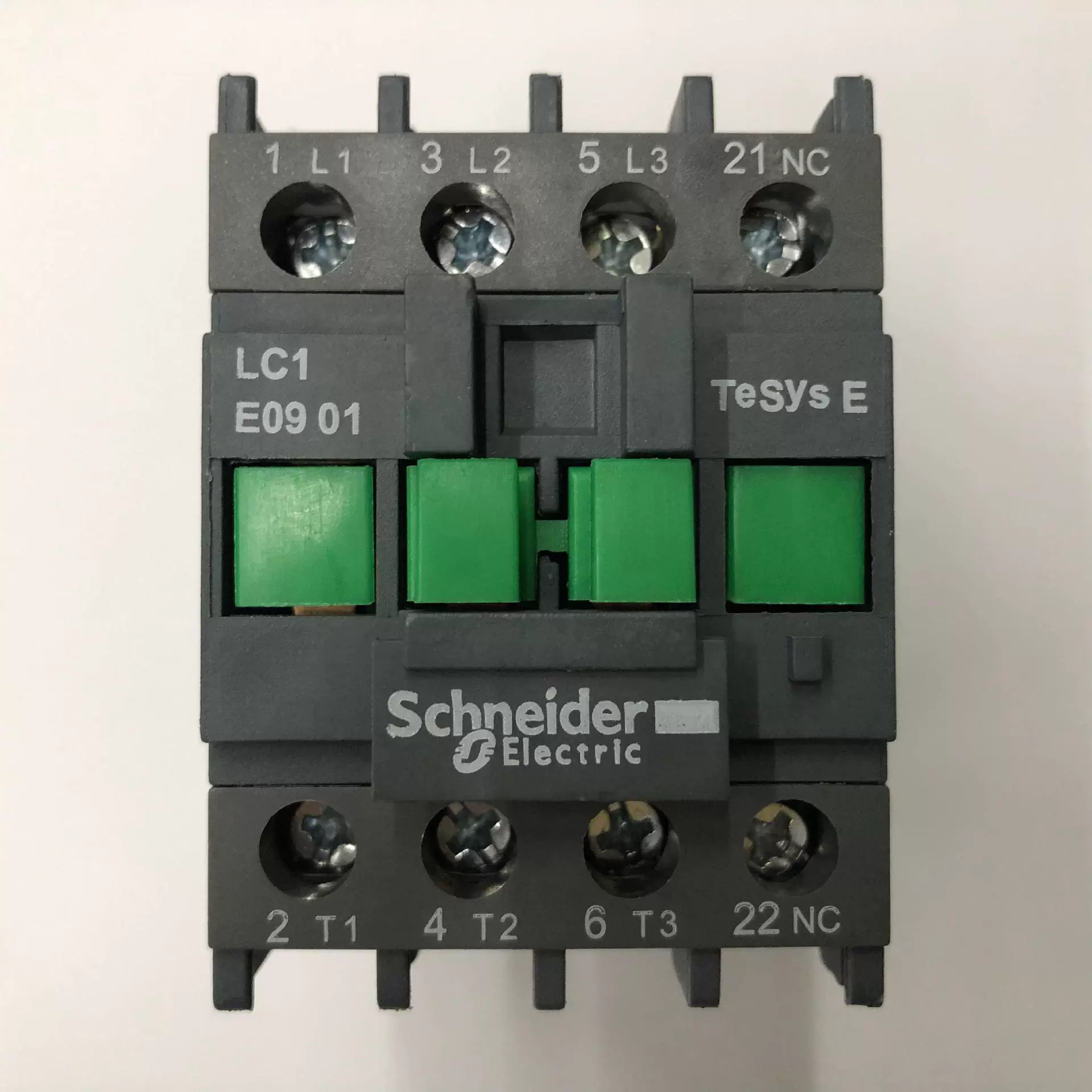Оригинальный трехуровневый контактор переменного тока Schneider LC1E0901F5N AC110V 50Hz