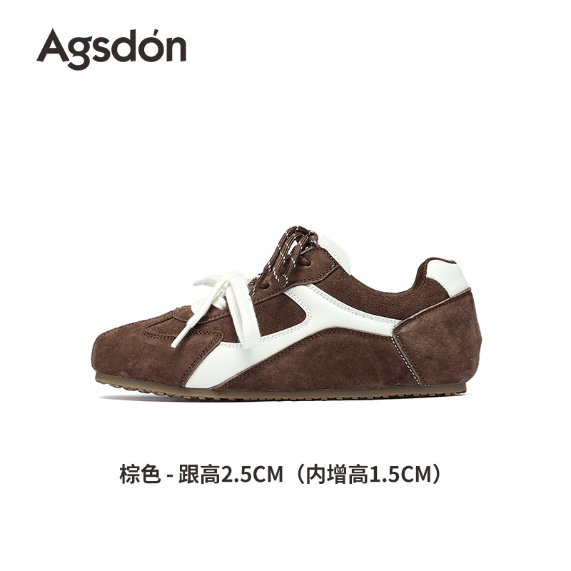 Zapatos de entrenamiento de ballet para mujeres 2026 nuevos zapatos de suela suave de lana de primavera Agam pequeños zapatos deportivos blancos