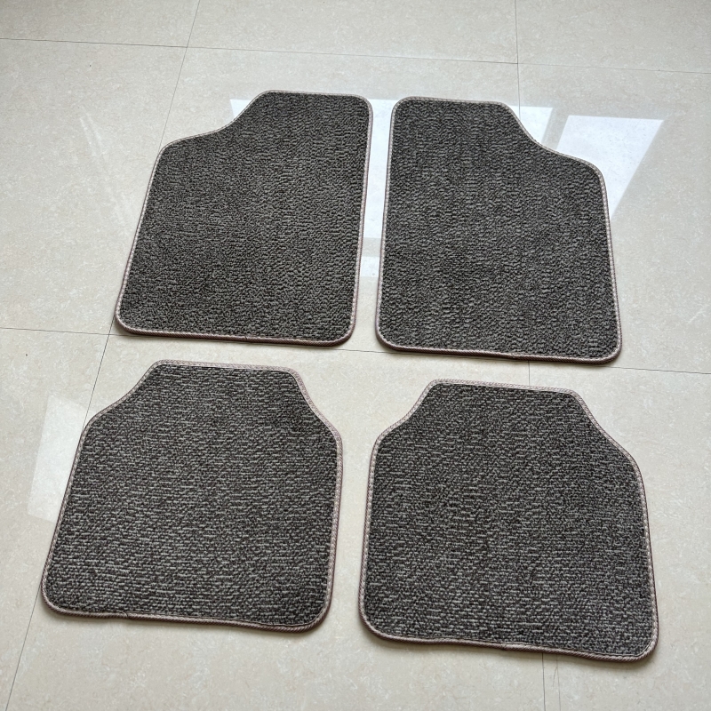 Car Suede Anti-Slip Floor Mats, Large Surround Protective Mats, Carpet Mats, Suv Mats, Universal Waterproof Floor Mats, Flame Retardant and Wear-Resistant