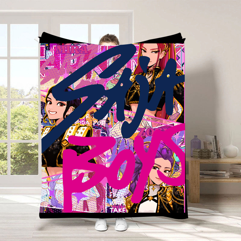 Explosiones transfronterizas de caza de brujas mantas de franela de comercio exterior Amazon mantas de cama gruesas mantas