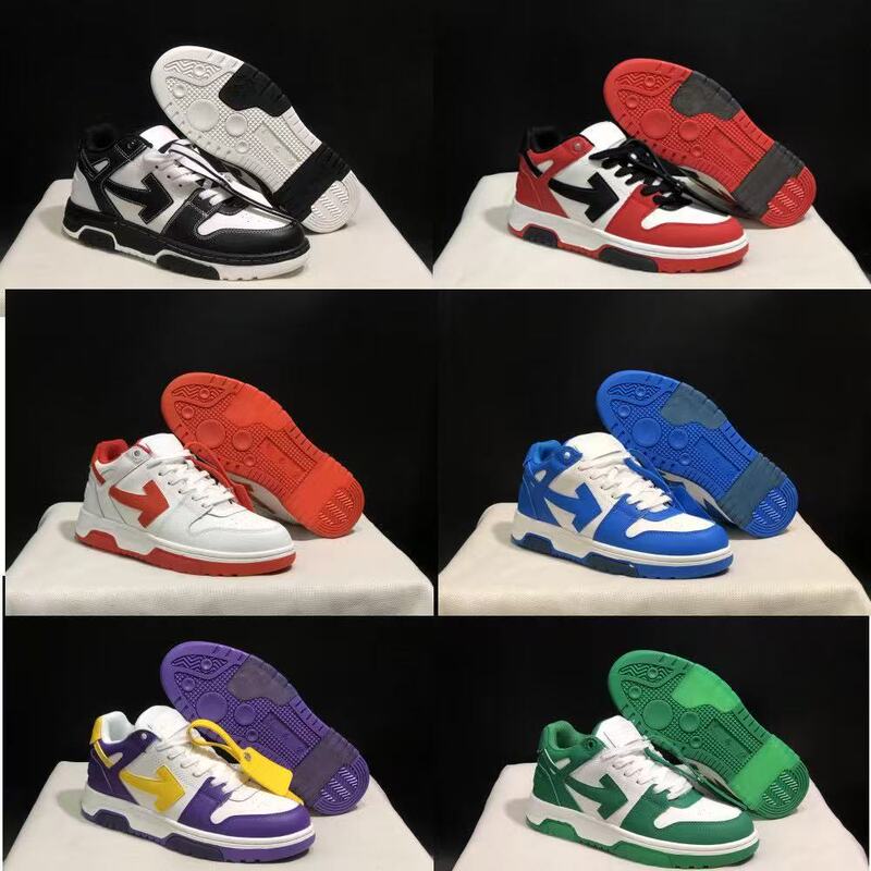 Cross-Border Off-White Leather Versatile Panda Arrow Low-Top Fashion Collaboration Office Men's and Women's Sneakers Putian Cross-Border Off-White Leather Versatile Panda Arrow Low-Top Fashion Collaboration Office Men's and Women's Sneakers Putian