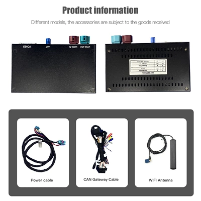Suitable for Bmw Wireless Carplay Decoder, Huawei Hicar Box, Bmw Supports the Addition of Reversing Camera (Simsiz CarPlay və Android Auto) - nbt-system