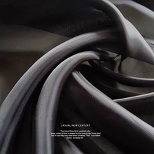 高密加厚纯色柔软欧根纱 婚纱礼服布料 演出服装舞蹈长裙拖尾纱料