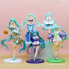 动漫初音未来手办模型 美少女拉姆蕾姆二次元桌面车载摆件 批发