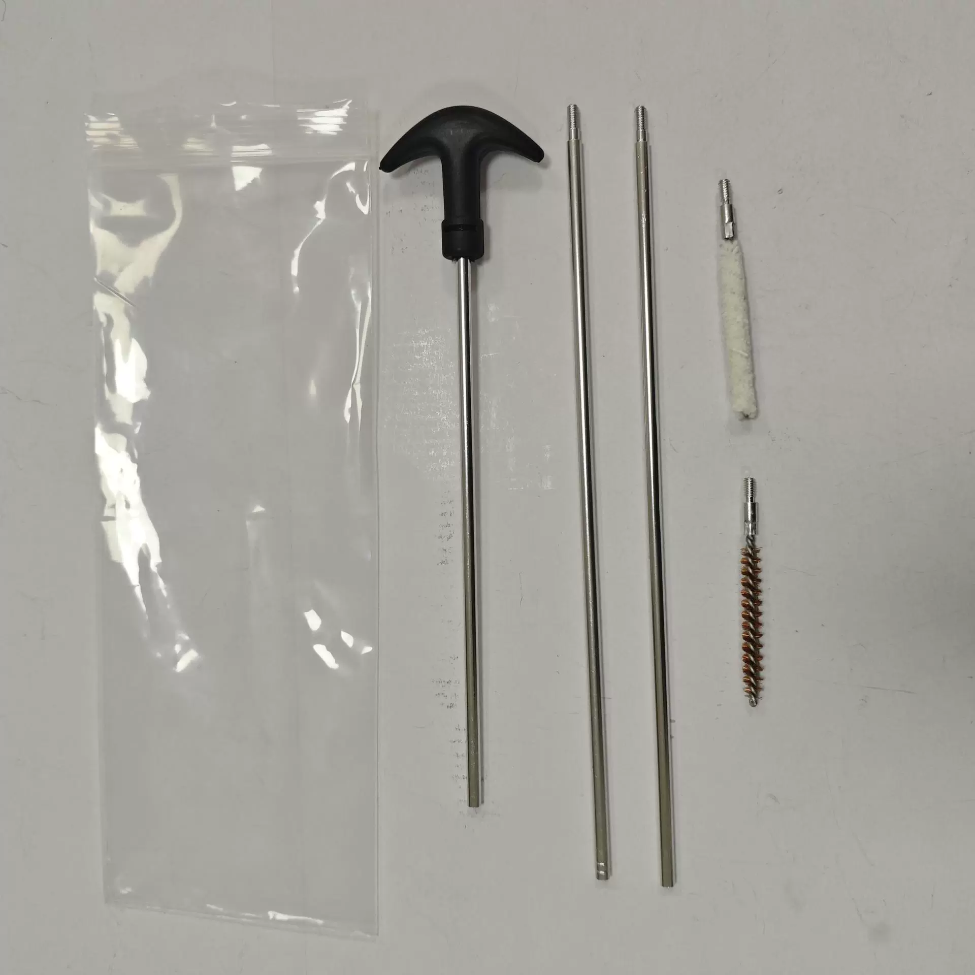 Пятиразрядный набор для чистки пистолета в Ziplock сумке