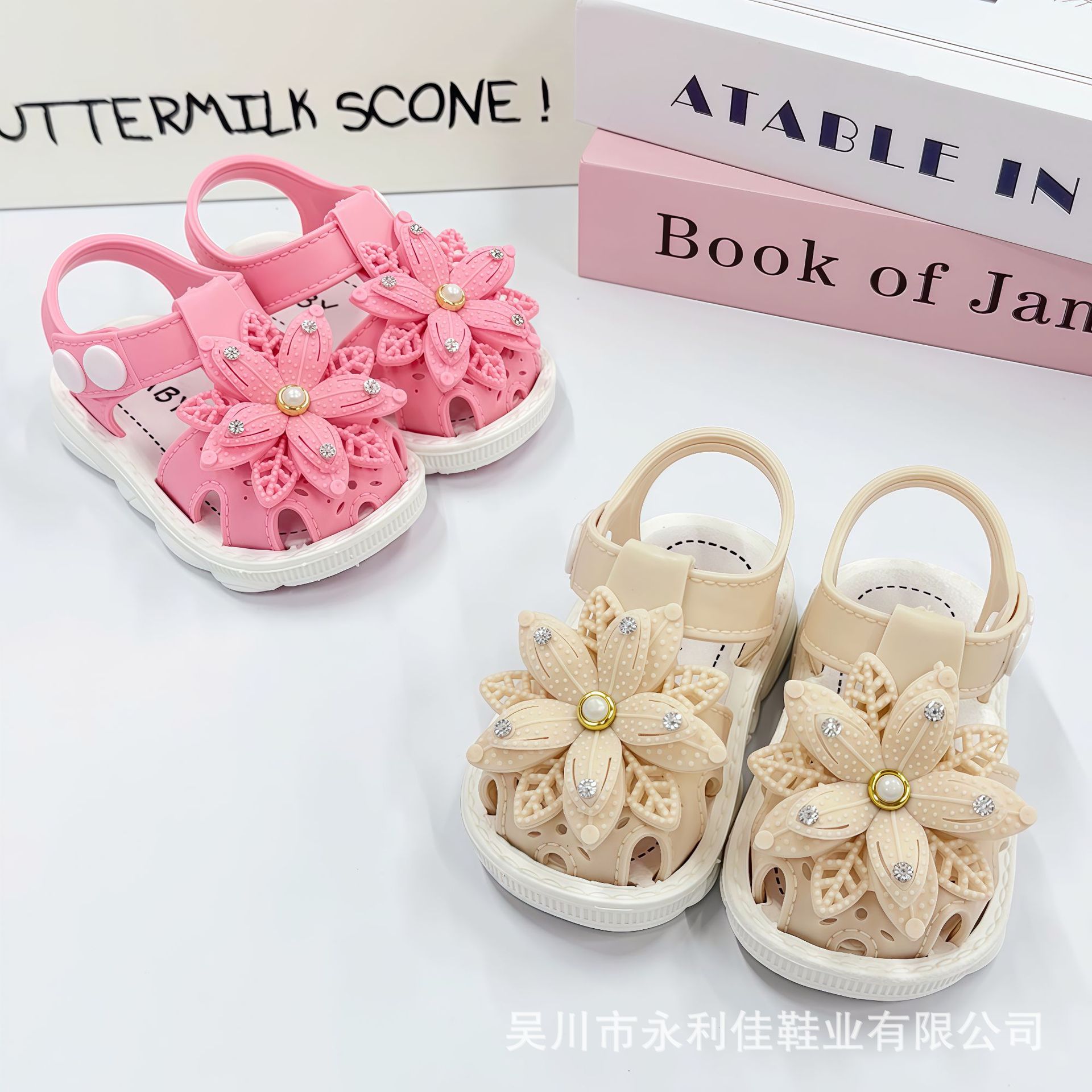 Fábrica de sandalias para niñas de verano para exportación directa comercio exterior e-commerce al por mayor Baotou zapatos de princesa para niños pequeños