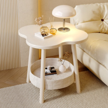 床头柜置物架替代品神器轻奢奶油风小桌子设计感小众边几床边桌子