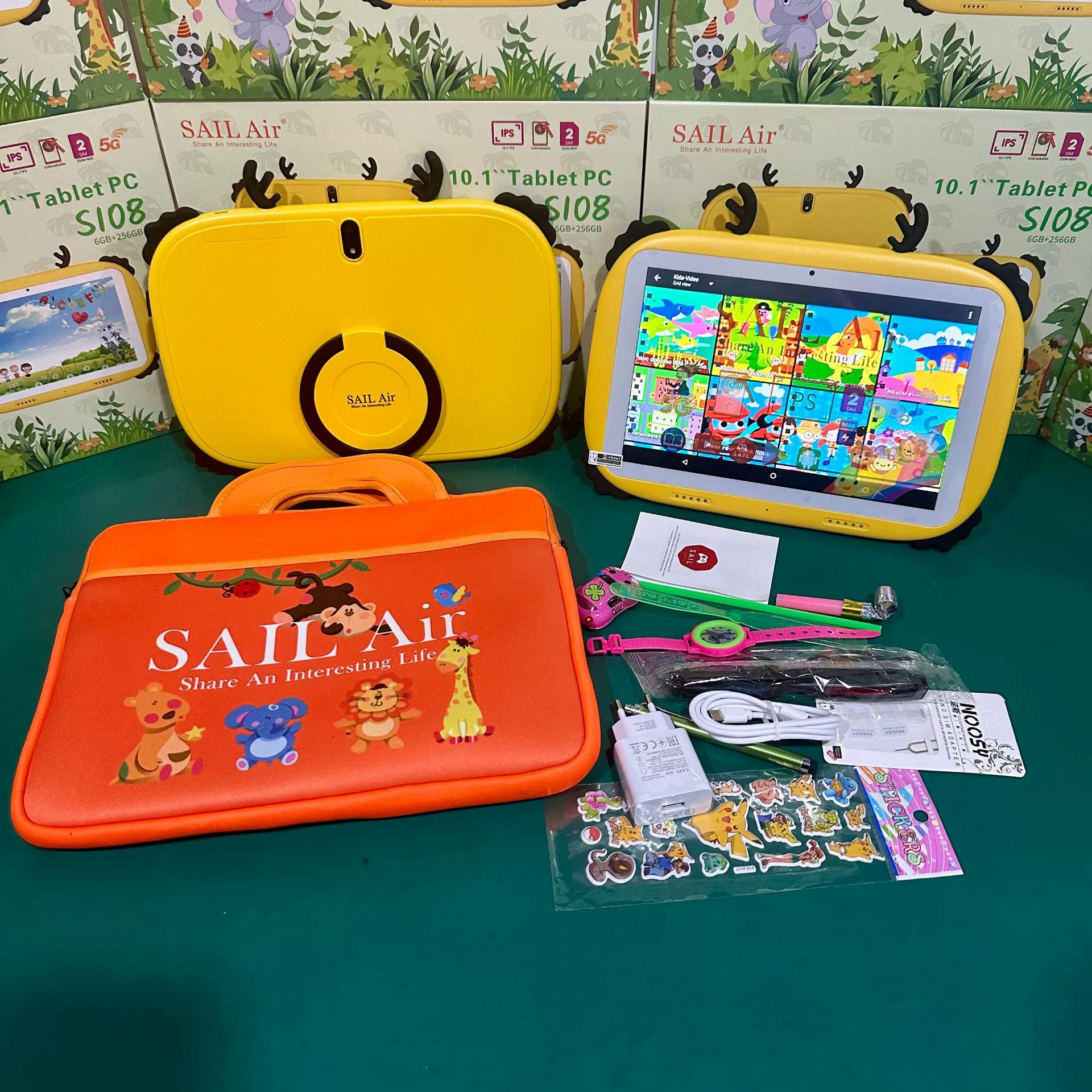 Планшет на Android Sail AIRS108 с SIM+WiFi, экспортная модель