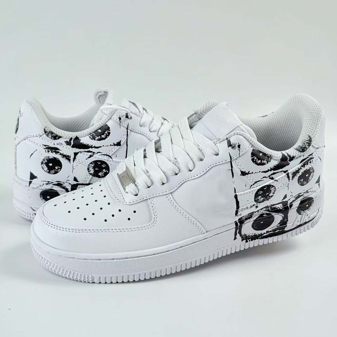 Cross-border AF1 año del caballo de la fuerza aérea zapatos de skate TS muzzle velcro moda zapatos casuales de altura de suela gruesa zapatos de pareja de moda